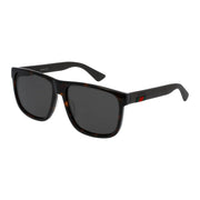 Gucci GG0010S-003 Sunglasses Havana Brown Grey Frames; Size 58