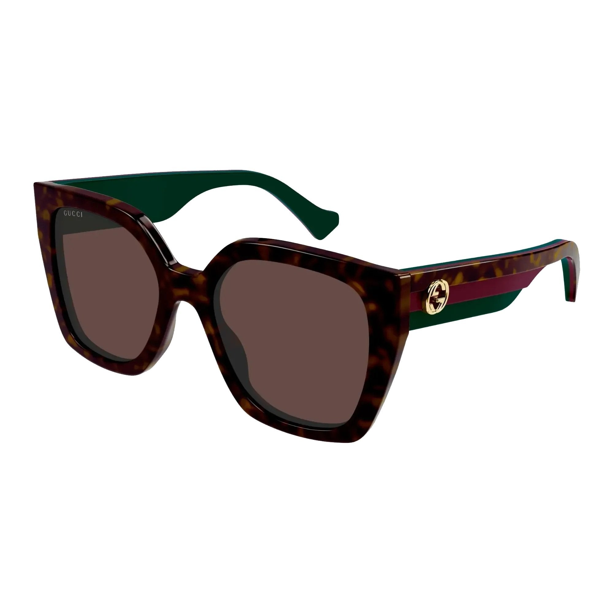 Gucci GG1300S-002 Sunglasses Havana Brown Frames; Size 55