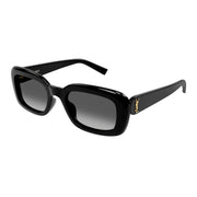Saint Laurent SL M130-002 Sunglasses Black Grey Frames; Size 53