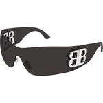Balenciaga BB0359S-001 Sunglasses Grey Frames; Size 99