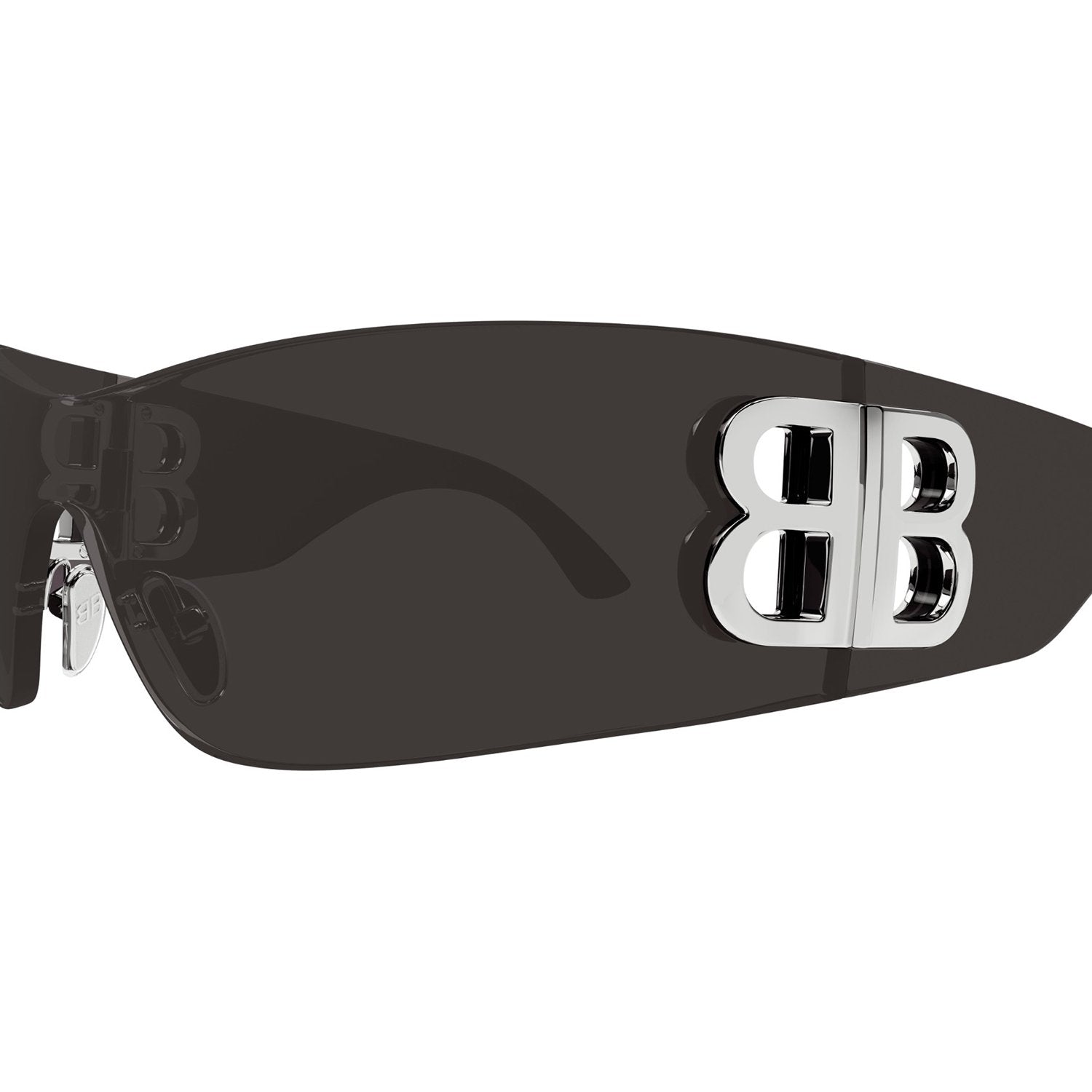 Balenciaga BB0359S-001 Sunglasses Grey Frames; Size 99