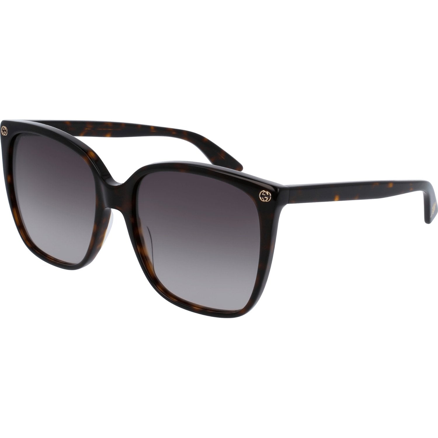 Gucci GG0022S-003 Sunglasses Havana Brown Frames; Size 57