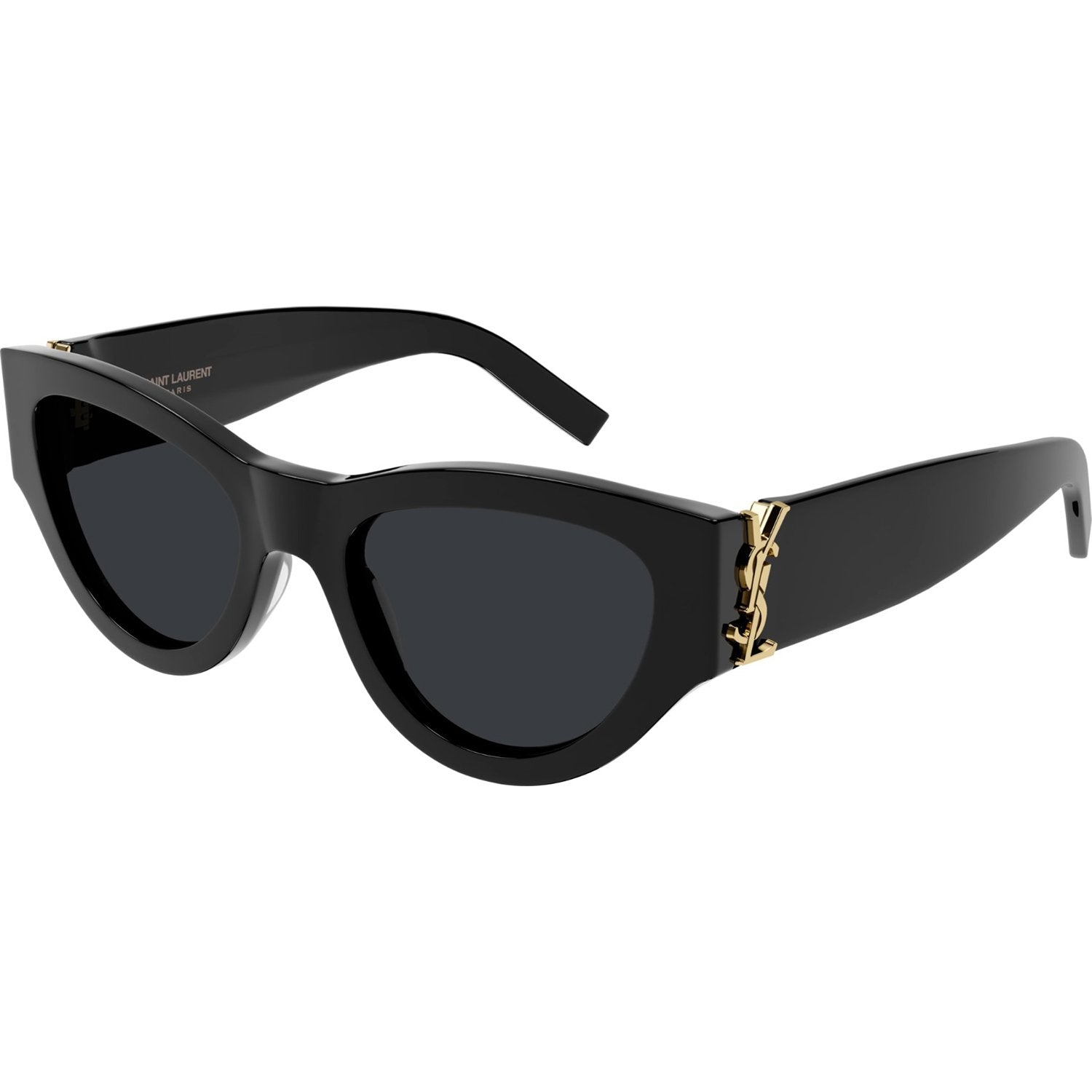 Saint Laurent SL M94-001 Sunglasses Black Grey Frames; Size 53