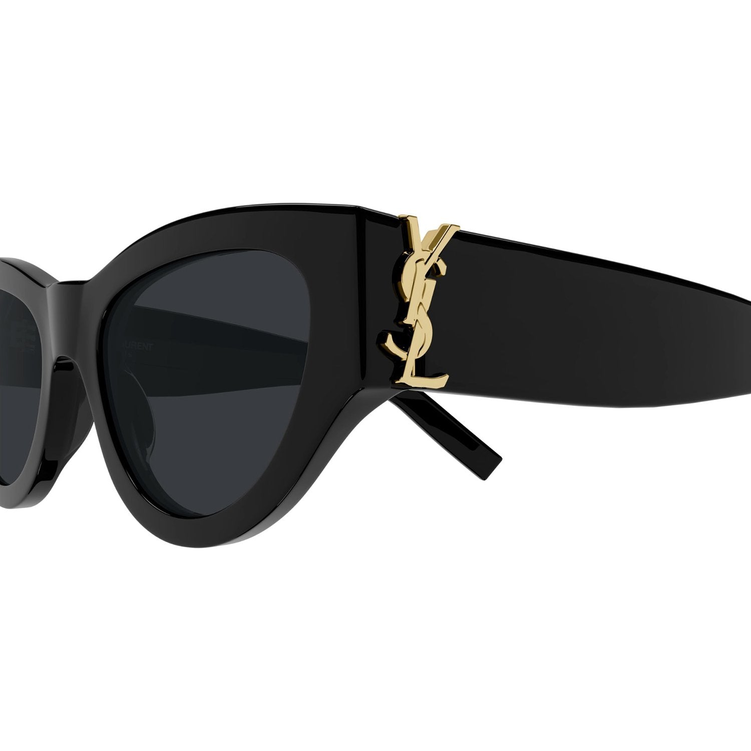 Saint Laurent SL M94-001 Sunglasses Black Grey Frames; Size 53