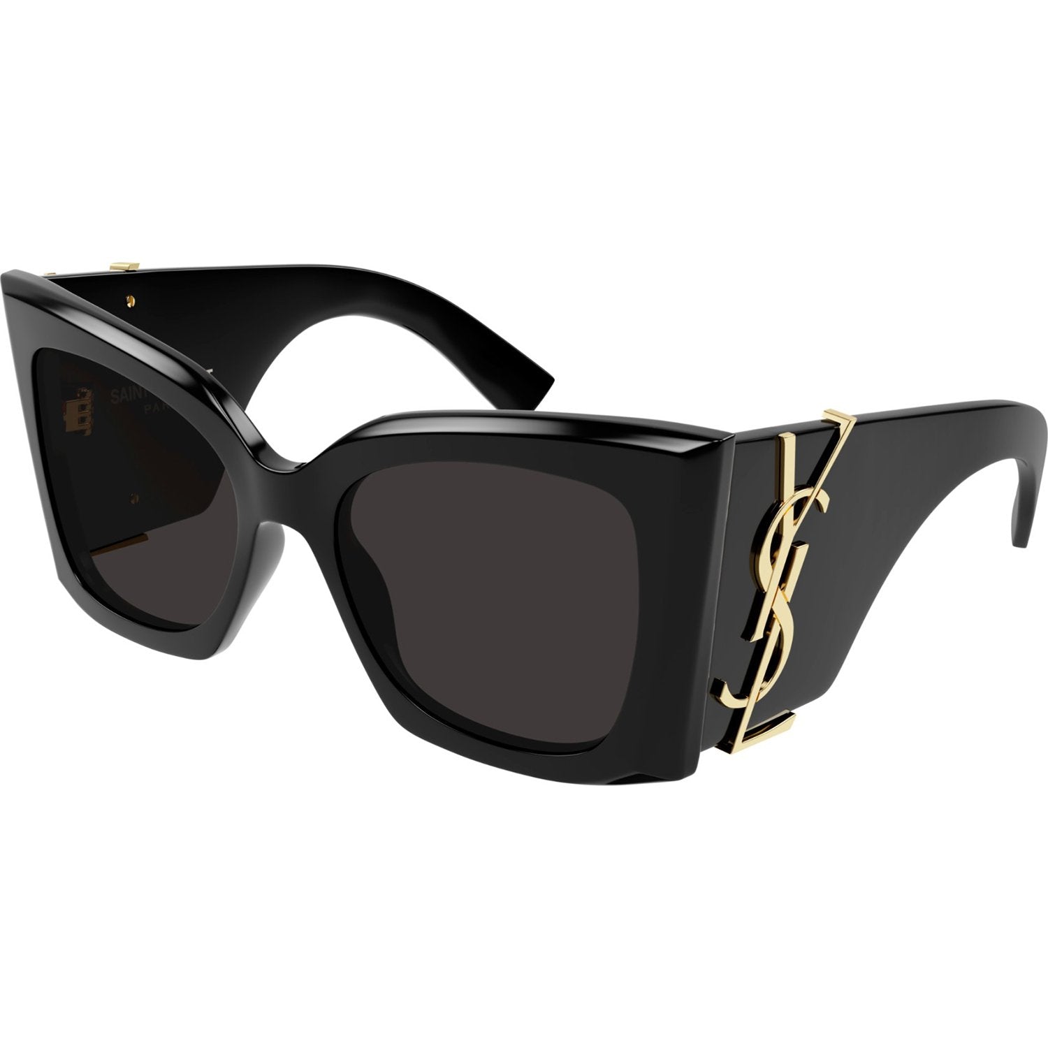 Saint Laurent SL M119 BLAZE-001 Sunglasses Black Frames; Size 54