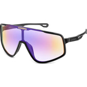 Carrera 206756 Carrera 4017/S Sunglasses Black Frames Mulitlayer Violet Lenses; Size 99