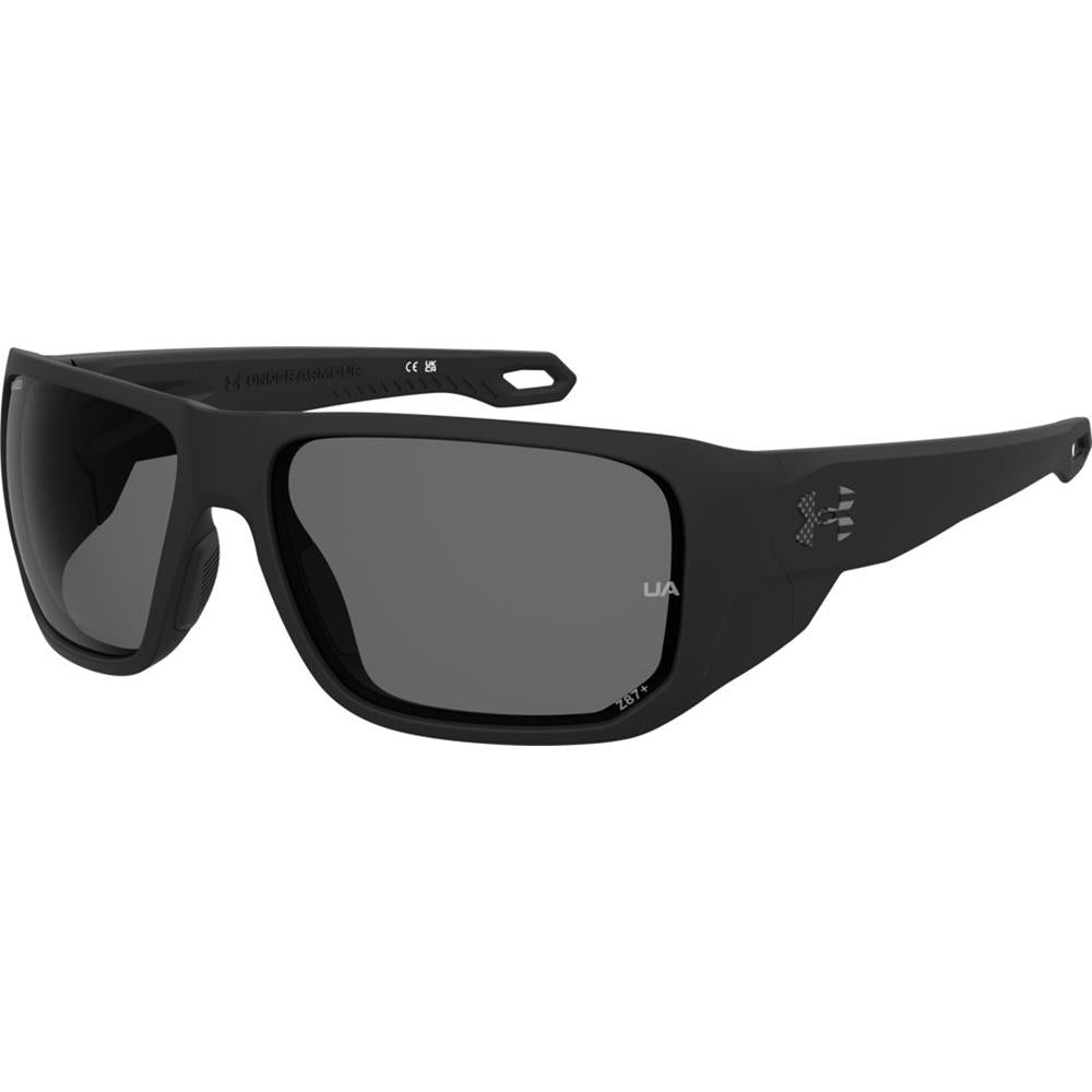 Under Armour 207180 UA Attack MD Sunglasses Matte Black Rectangle Frames; Size 60