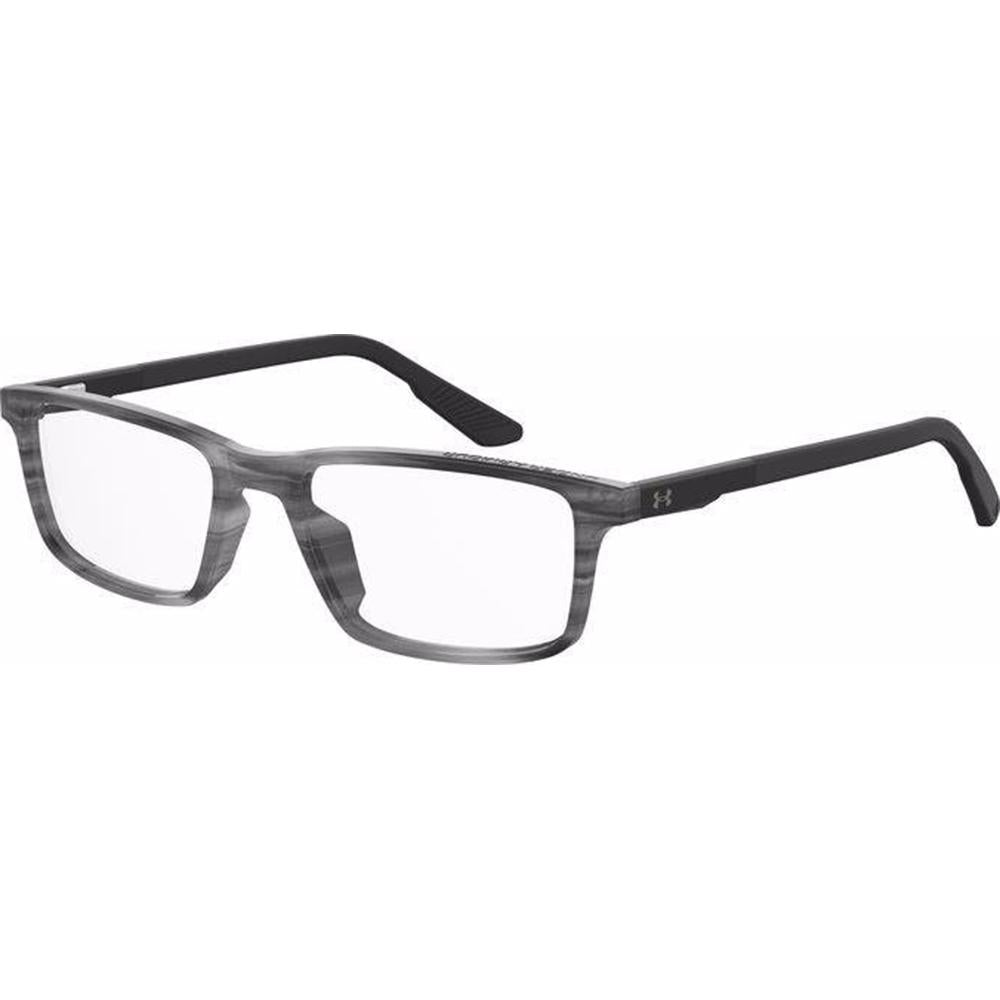 Under Armour 104765 UA 5009 Optical Grey Horn Rectangular Frames; Size 54