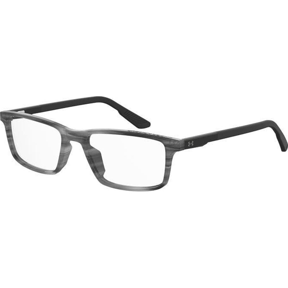 Under Armour 104765 UA 5009 Optical Grey Horn Rectangular Frames; Size 52