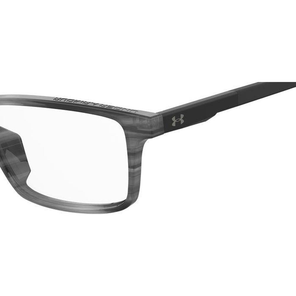 Under Armour 104765 UA 5009 Optical Grey Horn Rectangular Frames; Size 52