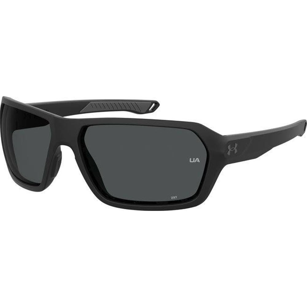 Under Armour 204702 UA Recon Sunglasses Matte Black Rectangular Frames; Size 64