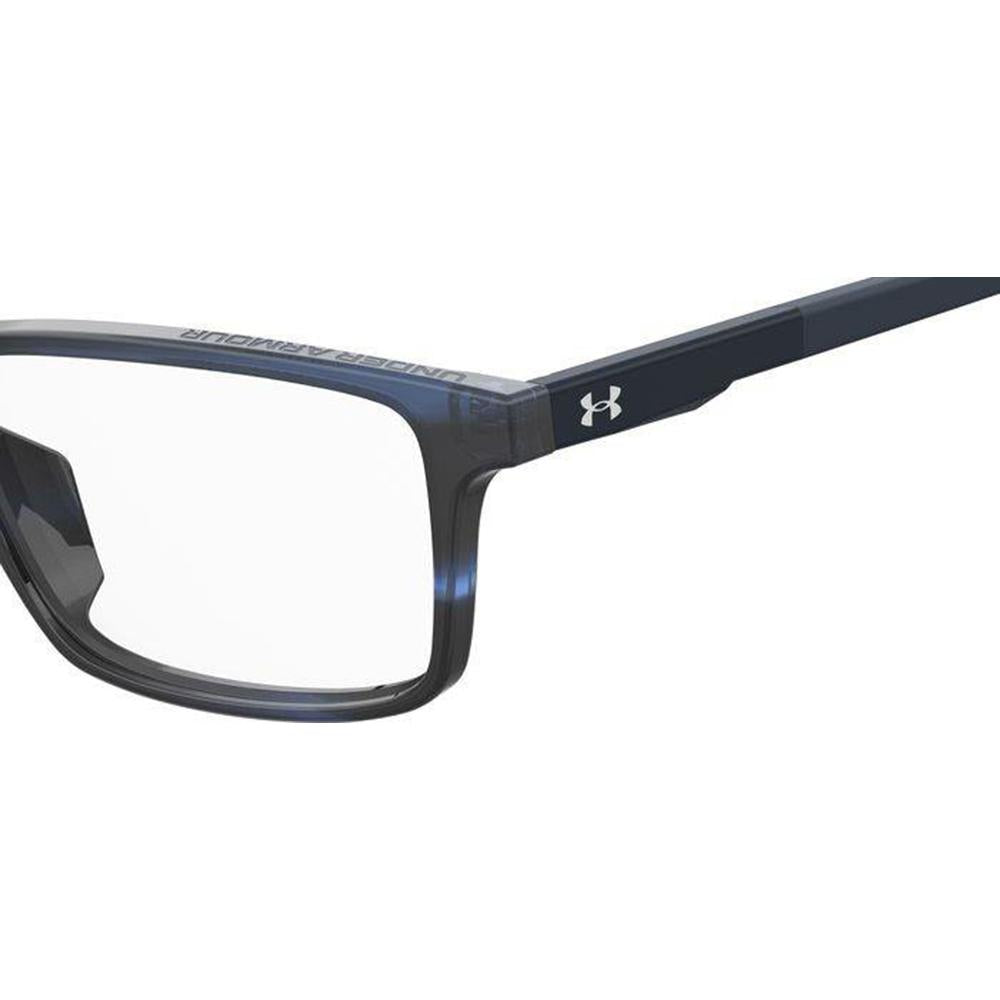 Under Armour 104765 UA 5009 Optical Blue Horn Rectangular Frames; Size 54