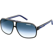 Carrera CARRERA Sunglasses Black Crystal Black White Blue Frame, size 64