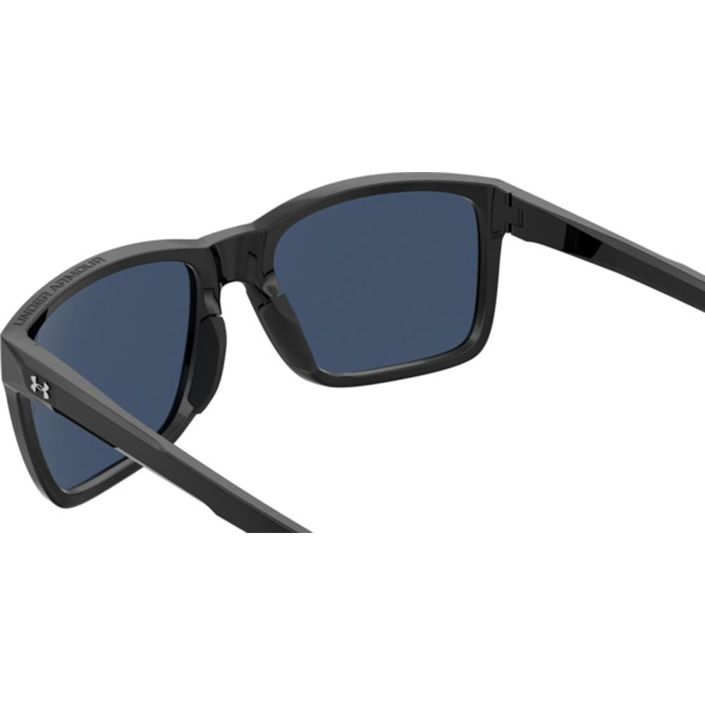Under Armour 204090 UA 0005/S Sunglasses Black Rectangular Frames; Size 58