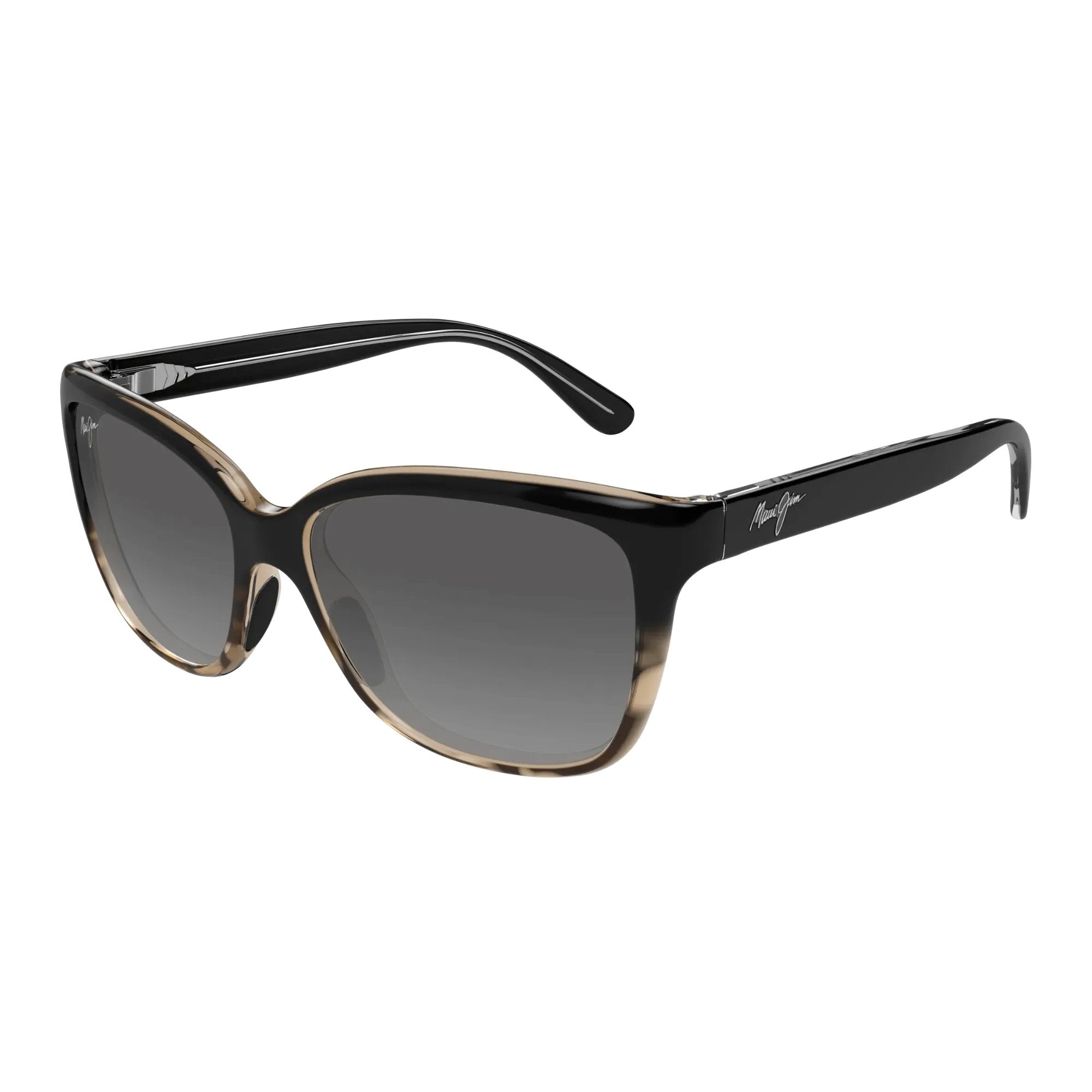 Maui Jim Maui Jim Sunglasses Black Frames, size 56