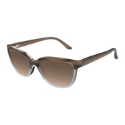 Maui Jim HS758-22B Honi Sunglasses Brown Frames Bronze Maui-Gradient Lenses; Size 54