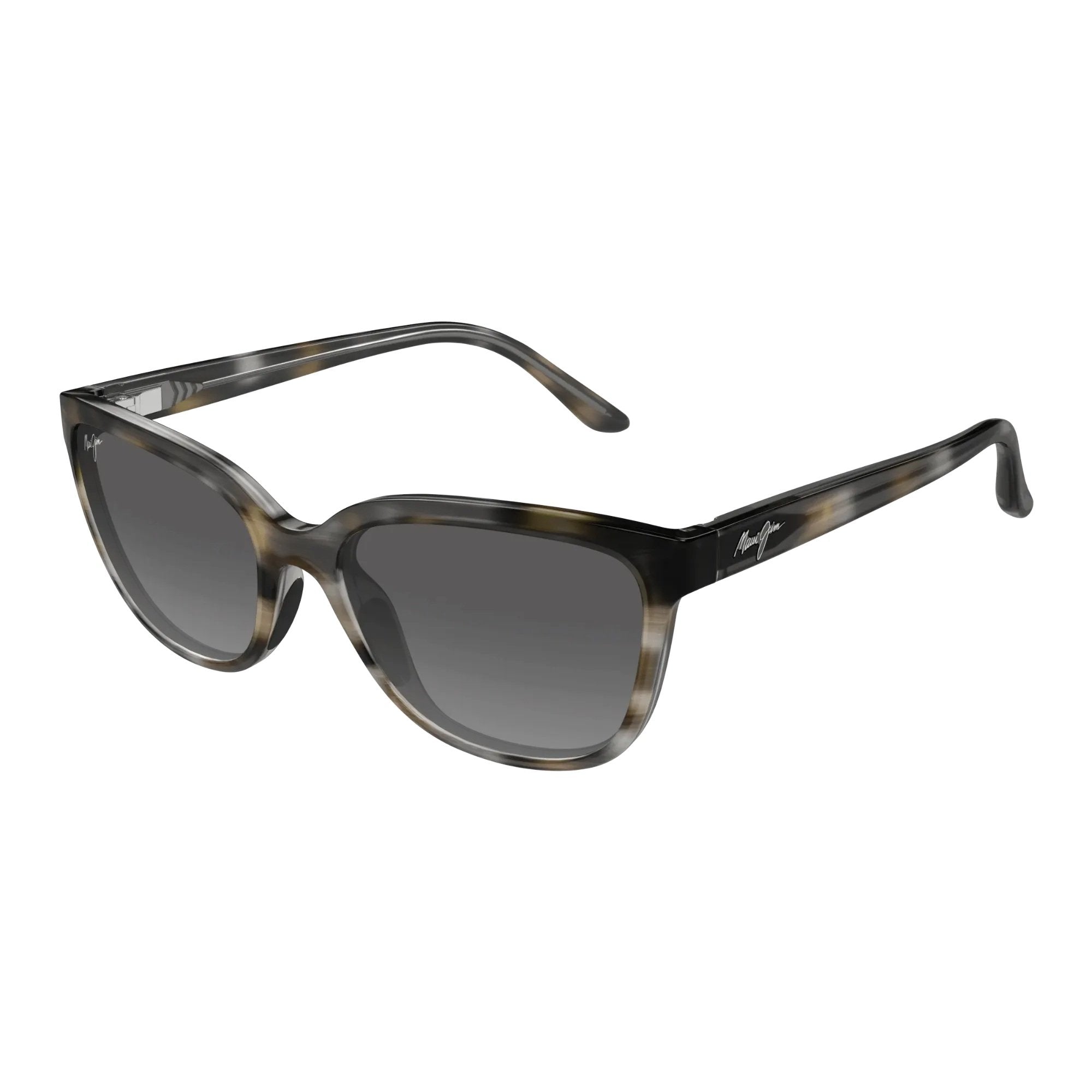 Maui Jim GS758-11S Honi Sunglasses Grey Frames Neutral Grey Maui-Gradient Lenses; Size 54