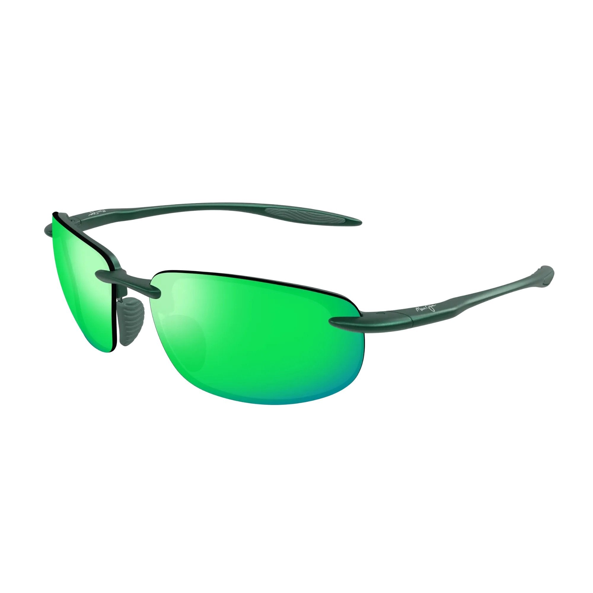 Maui Jim Maui Jim Sunglasses Green Frames, size 63