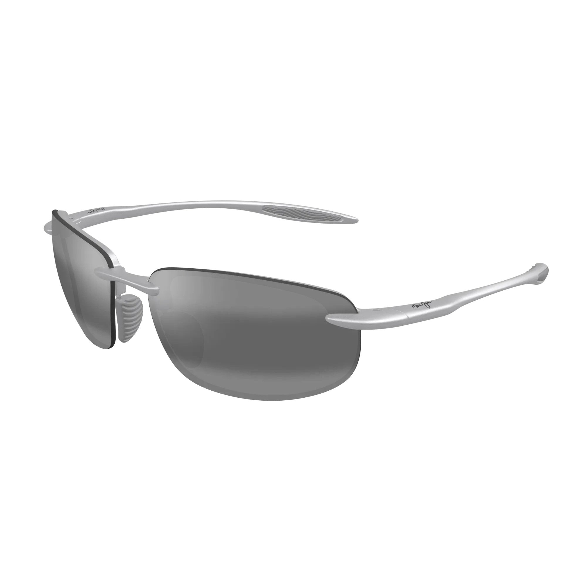 Maui Jim Maui Jim Sunglasses Silver Frames, size 63