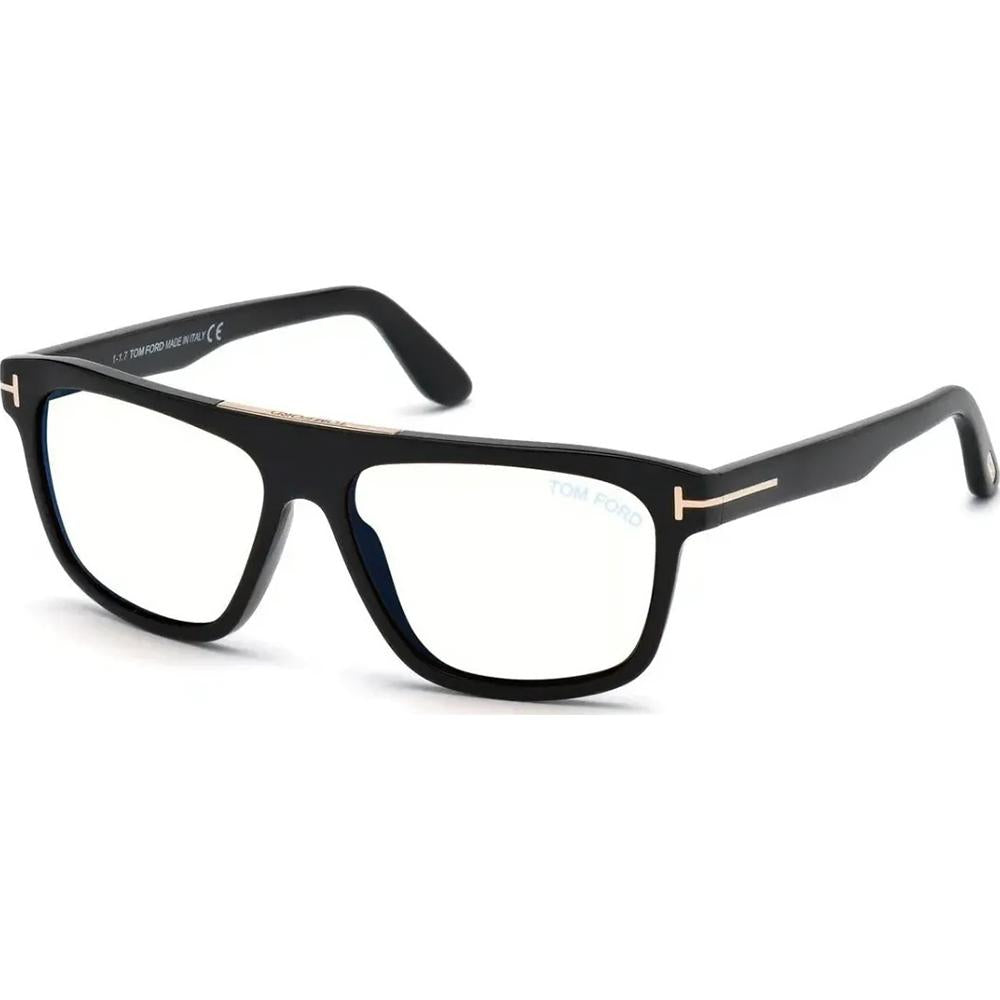 Tom Ford FT0628 Sunglasses Shiny Black Frames; Size 57