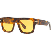 Tom Ford FT0711 Sunglasses Havana Frames Brown Lenses; Size 53