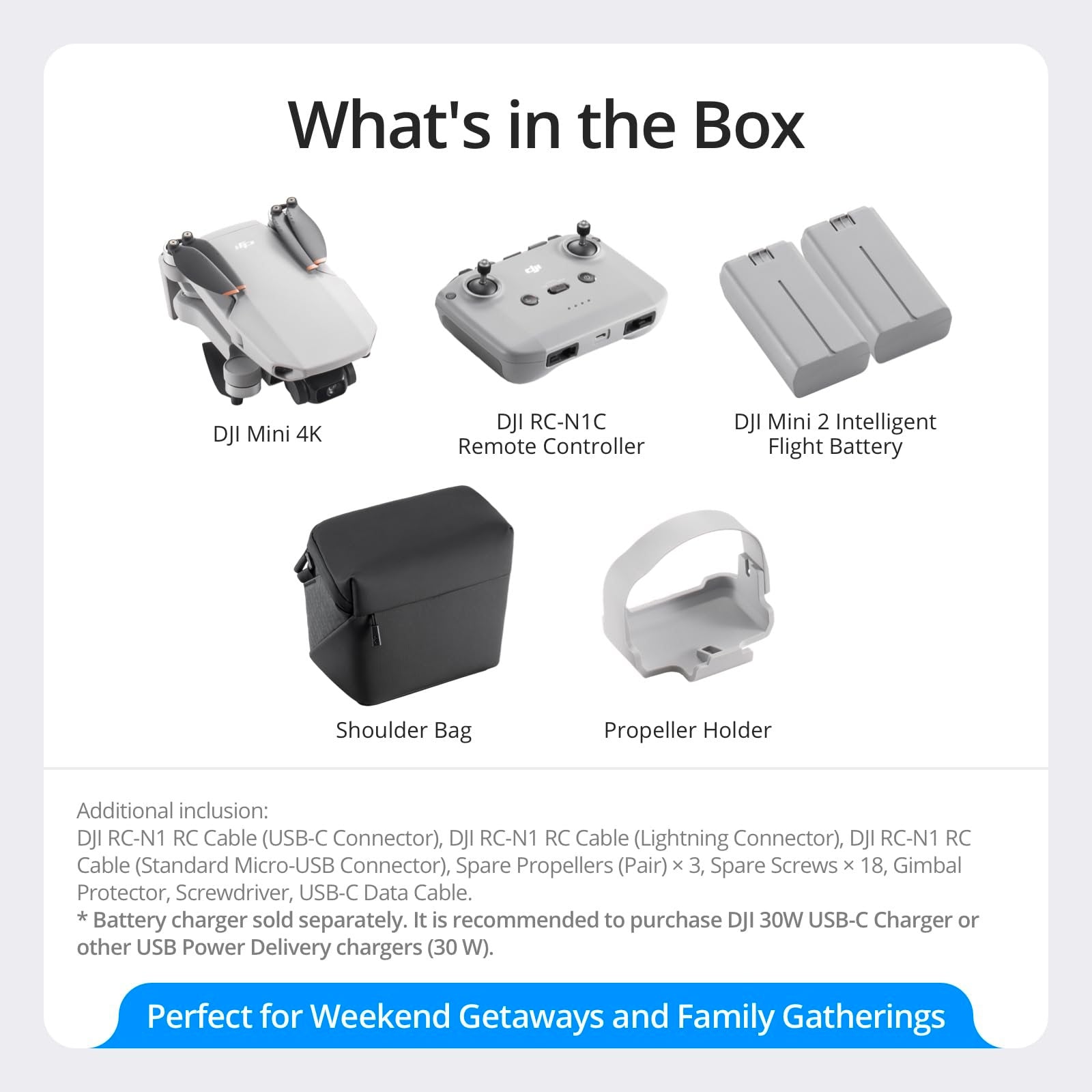 DJI DJI Mini 4K Camera Drone Combo (62-min) With Case and Extra Battery