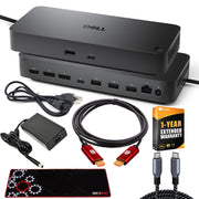 Dell Pro Smart Dock SD25 Bundle 1 Year Warranty, 6ft USB-C, 6ft HDMI, Large Mouse Pad