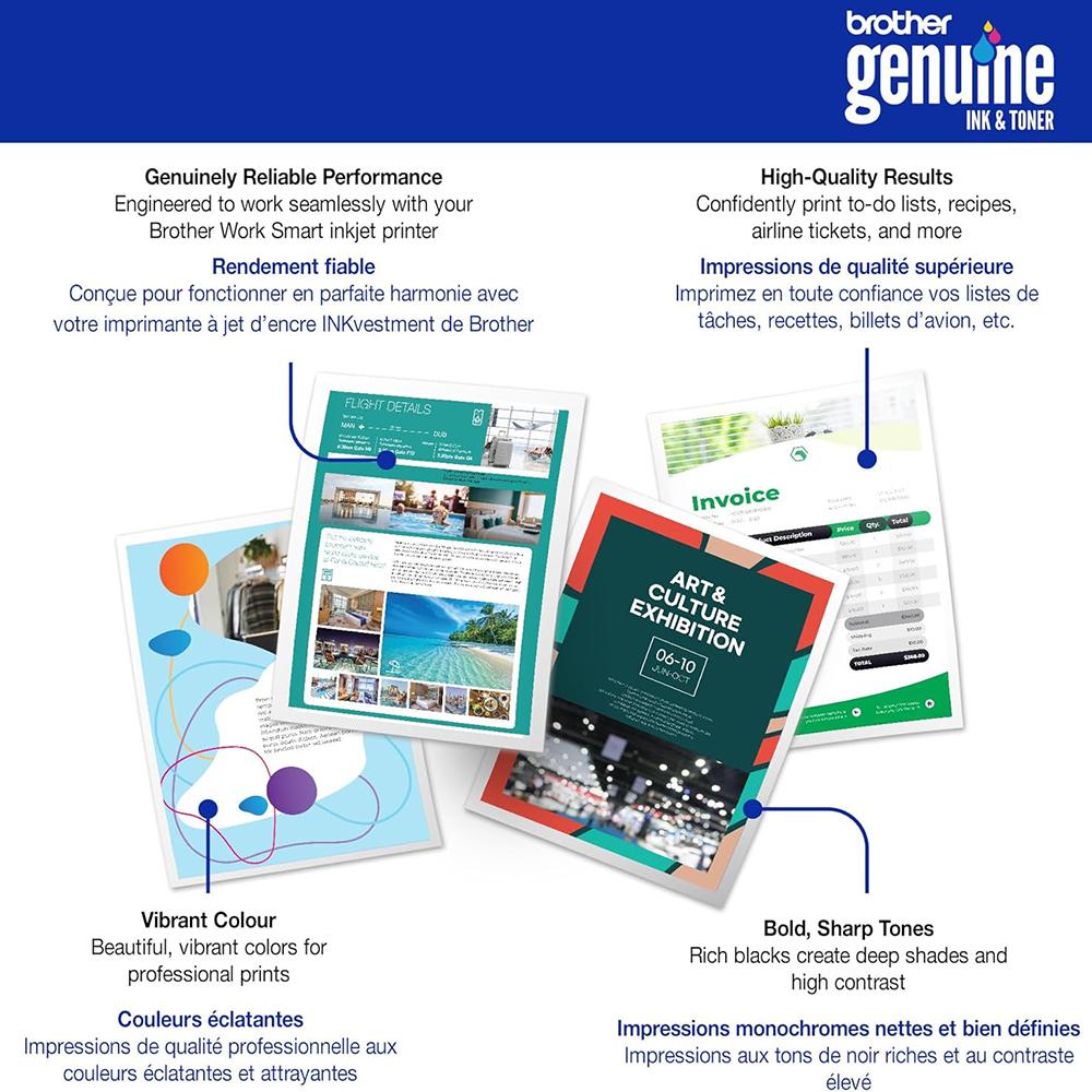 Brother Genuine LC506XXLBKS Super High Yield Black Ink Cartridge