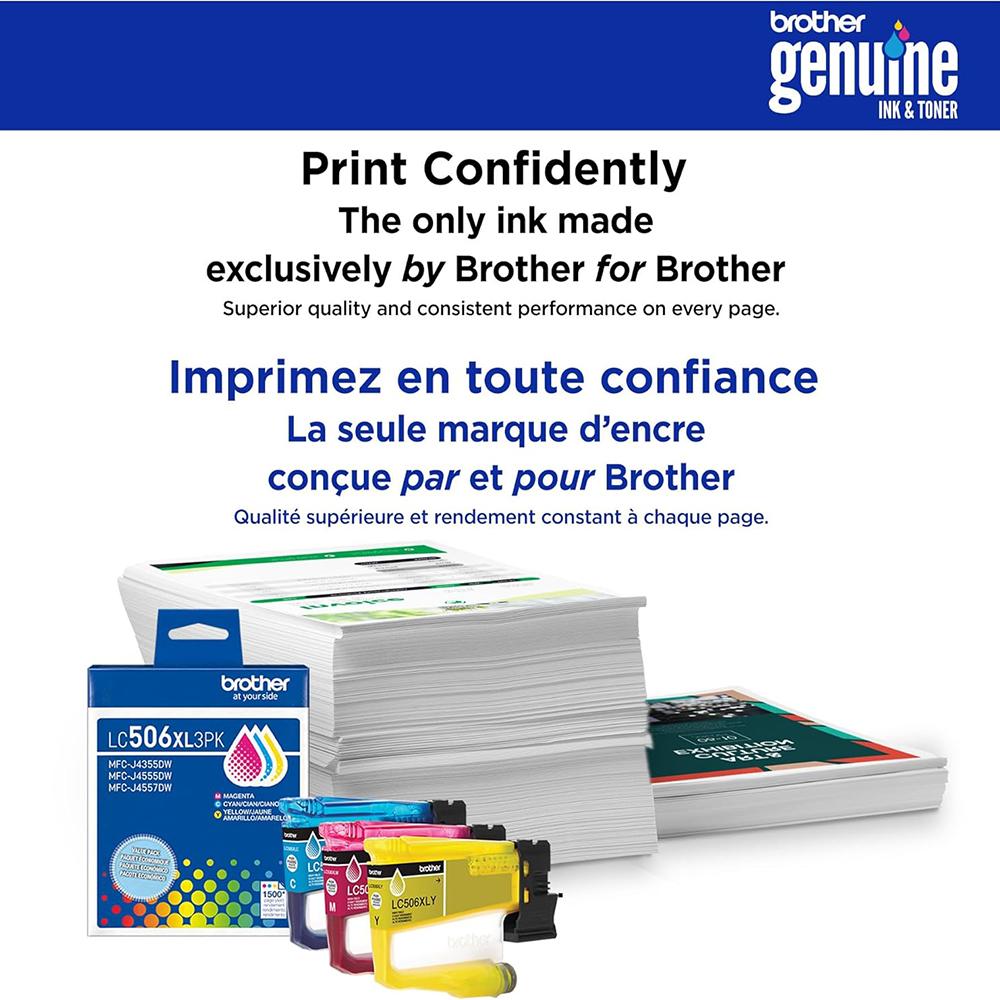 Brother Genuine LC506XXLBKS Super High Yield Black Ink Cartridge