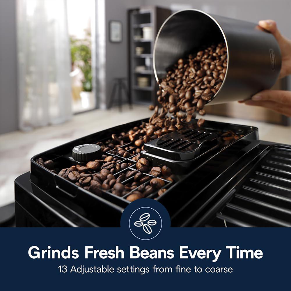 Delonghi Magnifica Start Automatic Espresso Machine Renewed with 2 Year Warranty