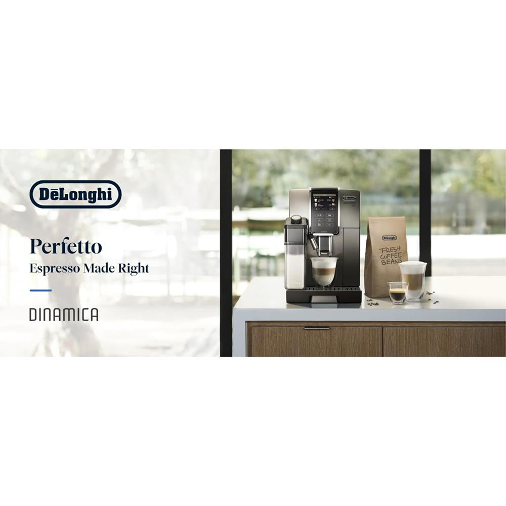 Delonghi Dinamica Espresso Machine Renewed with 2 Year Warranty