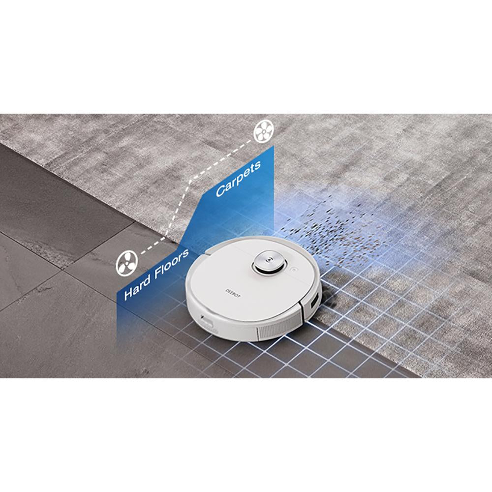 ECOVACS DEEBOT TEO+ Robot Vacuum and Mop Combo, Auto-Empty, 3000Pa Suction