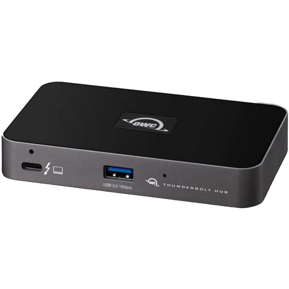 OWC OWC Thunderbolt Hub Docking Station, Grey/Black, Thunderbolt 4, USB-A