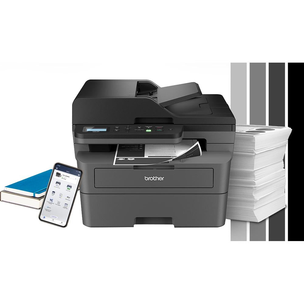 Brother Wireless DCP-L2640DW Compact Monochrome Multi-Function Laser Printer