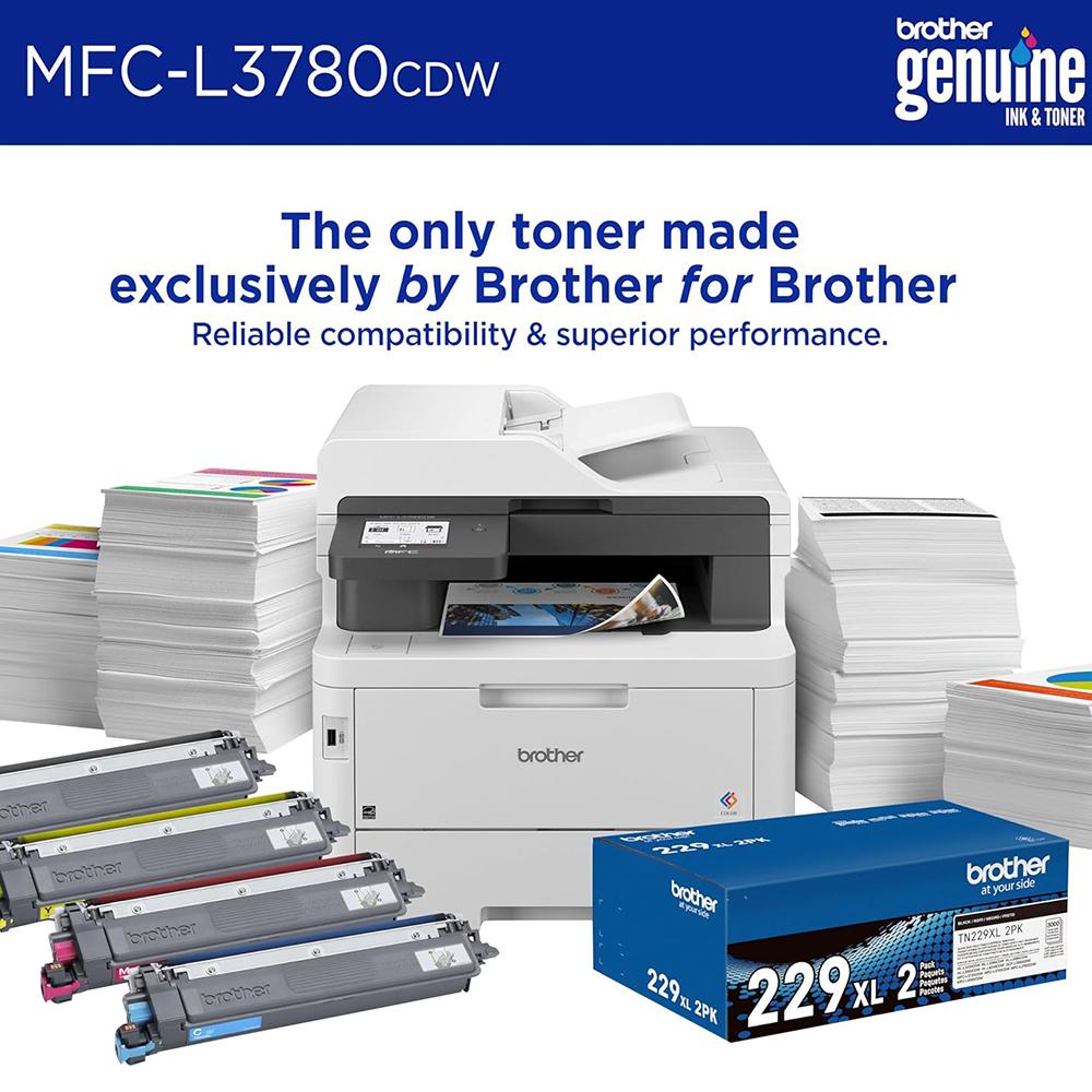 Brother MFCL3780CDW Digital Color All-in-One Laser Printer