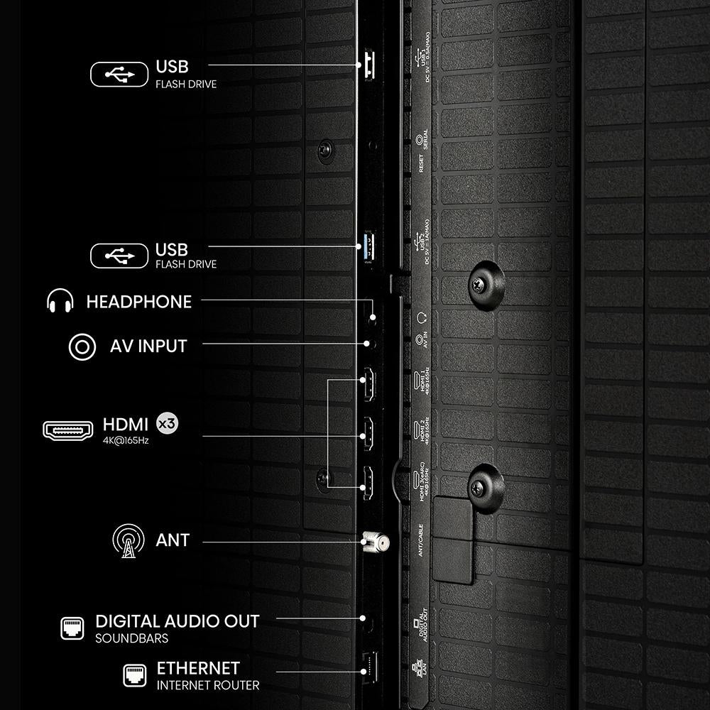 Hisense 75 inch U8 Series MiniLED QLED UHD 4K HDR Smart Google TV (2025)