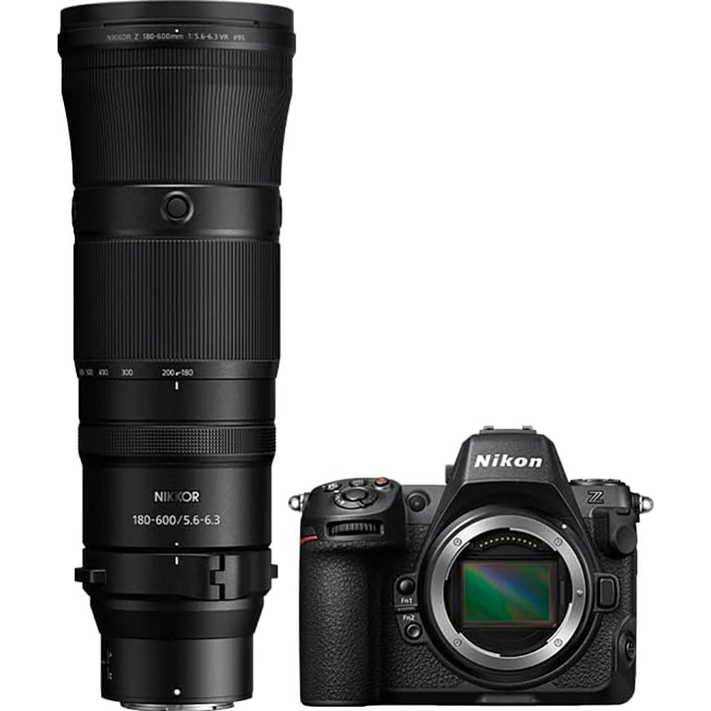 Nikon Z8 Full Frame FX Hybrid Mirrorless Camera 180-600mm Lens Kit