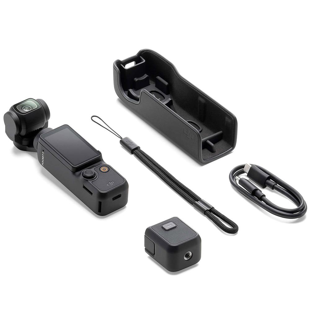 DJI Osmo Pocket 3 4K 120fps 3-Axis Gimbal Stabilizer +26 Month Protection Bundle
