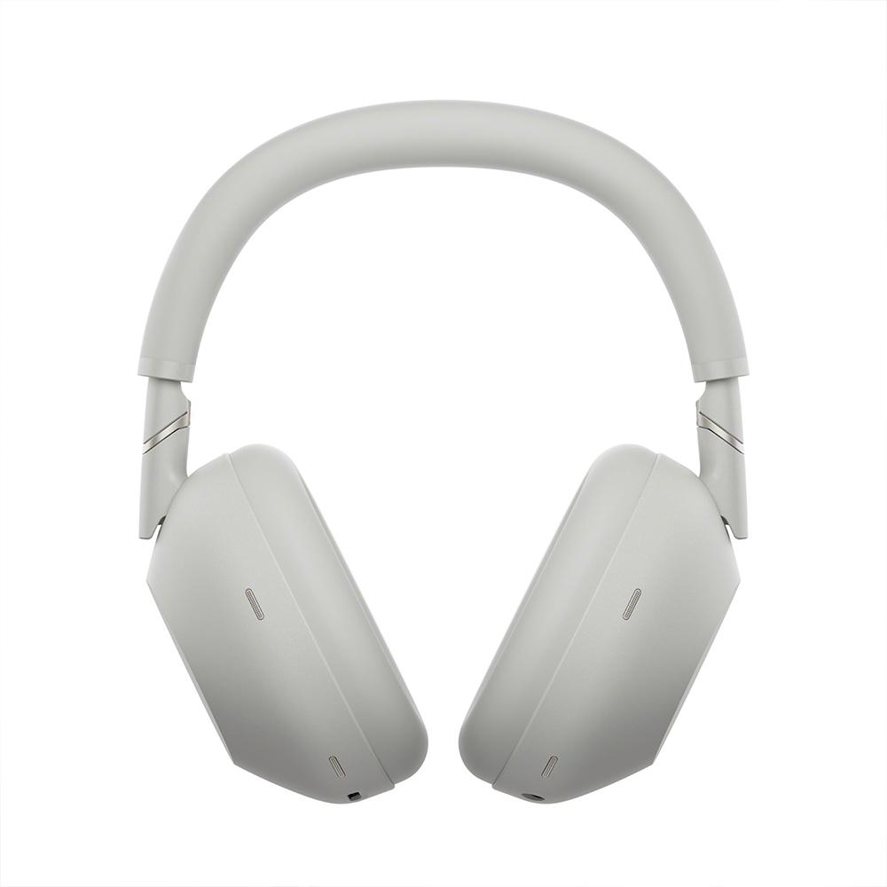 Sony Best Noise Canceling Headphones, Platinum Silver w/ Deco Master Guide Bundle