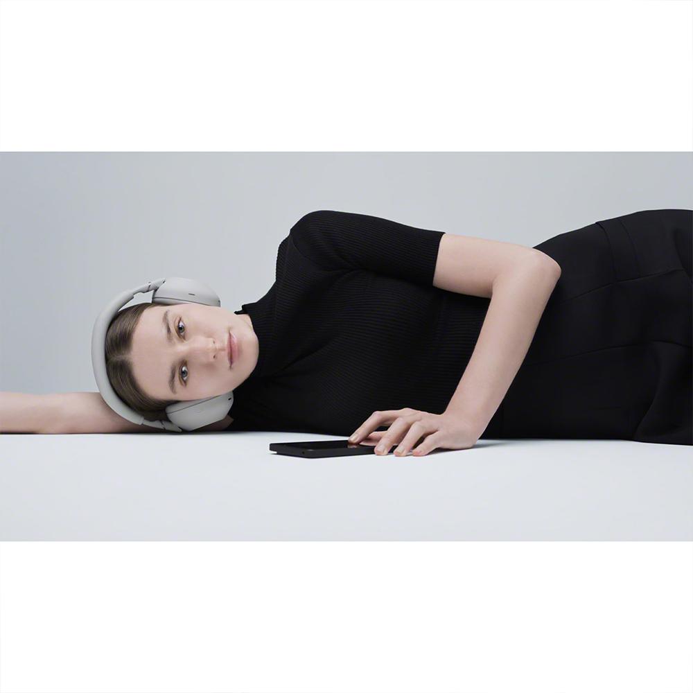 Sony Best Noise Canceling Headphones, Platinum Silver w/ Deco Master Guide Bundle