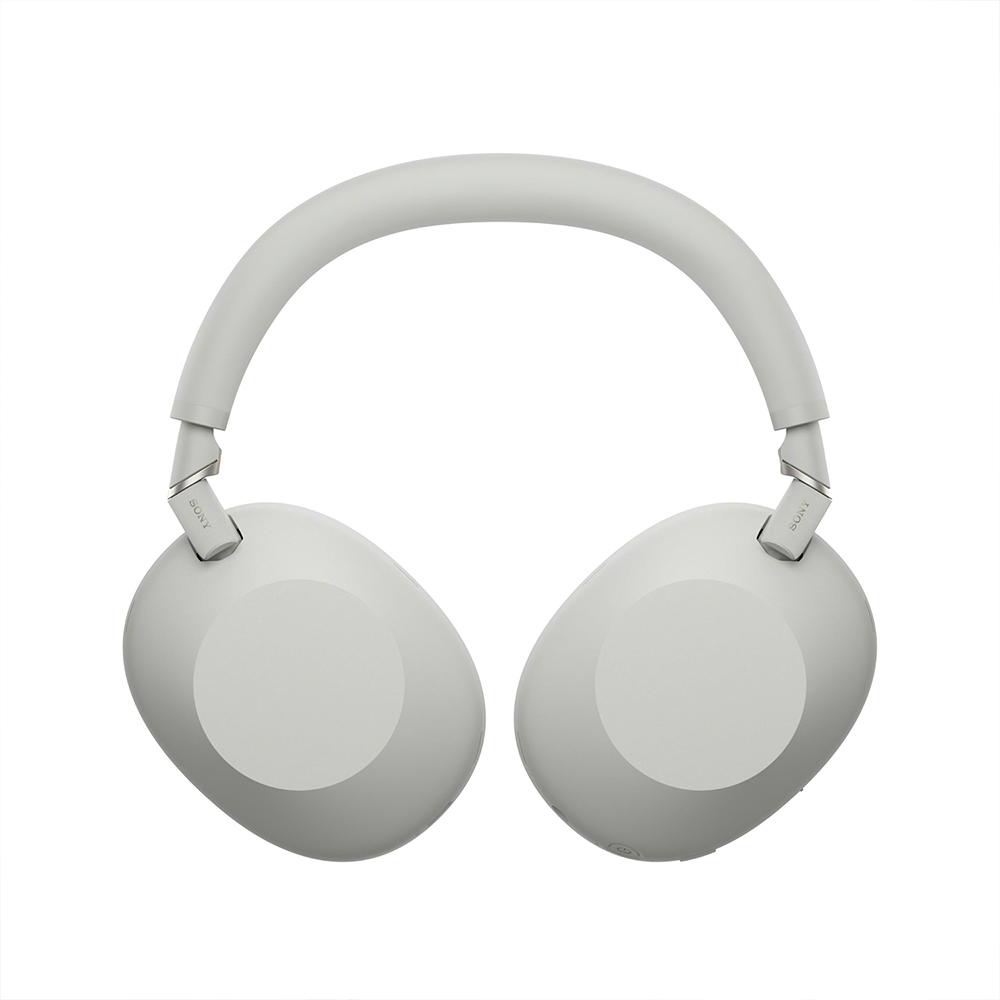 Sony Best Noise Canceling Headphones, Platinum Silver w/ Deco Master Guide Bundle