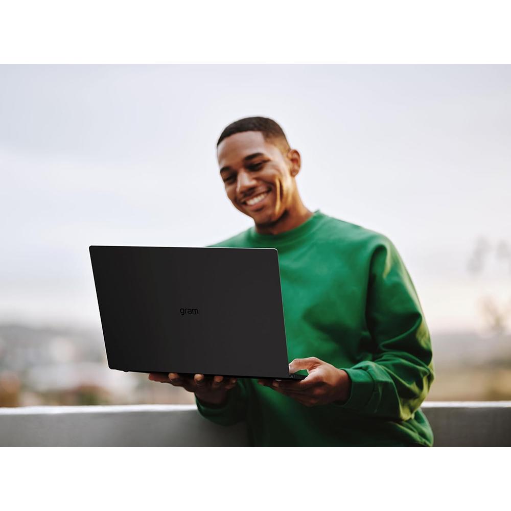 LG gram Pro 16 Inch, Copilot+ PC, Thin and Lightweight Laptop, Metal Gray