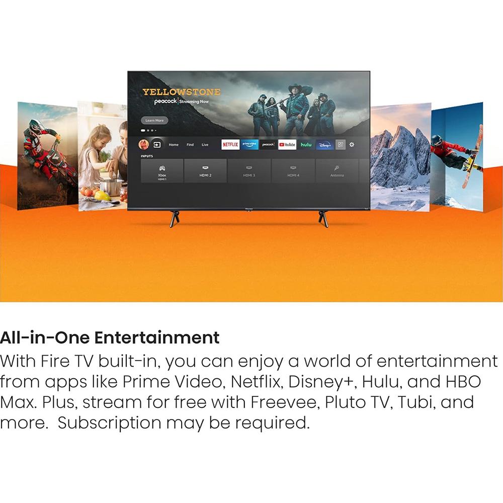 Hisense 50" U6H Series Quantum 4K ULED Smart Fire TV - Refurbished