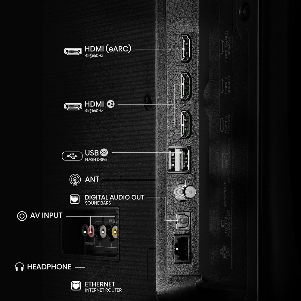 Hisense 55" A7 Series 4K UHD Smart Fire TV - Refurbished