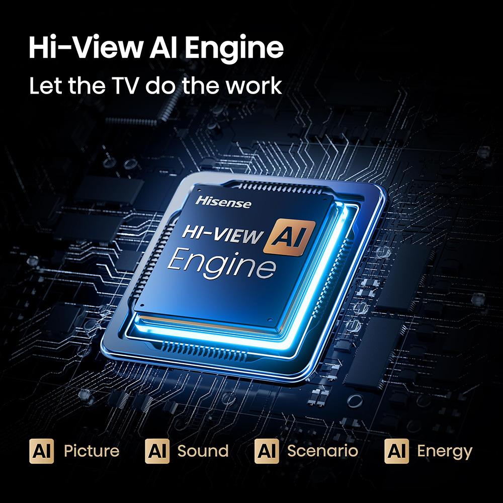 Hisense 55" U6 Series Mini-LED ULED 4K Fire TV - Refurbished