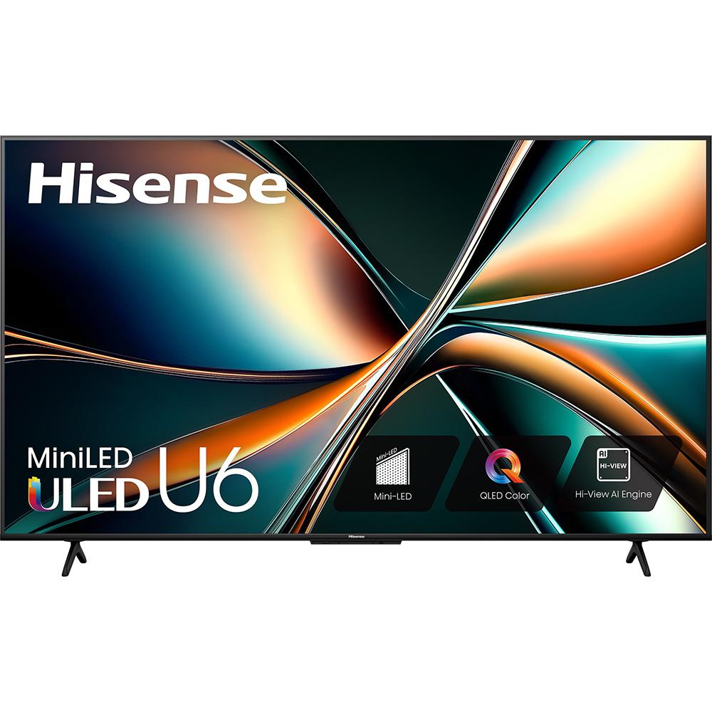 Hisense 55" U6 Series Mini-LED ULED 4K UHD Google Smart TV - Refurbished
