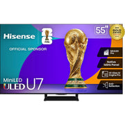 Hisense 55" U7 Series MiniLED ULED 4K Google Smart TV - Refurbished