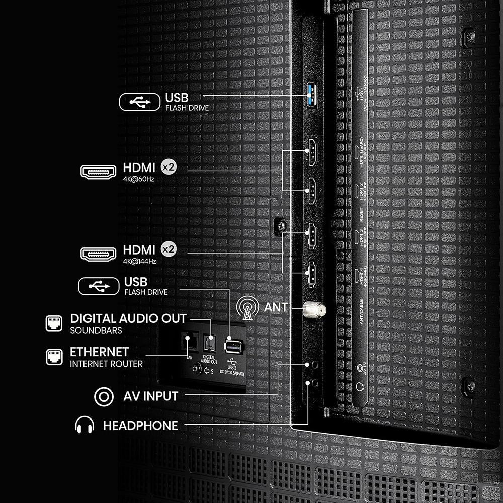 Hisense 65" U6 Series MiniLED ULED 4K Smart Fire TV - Refurbished