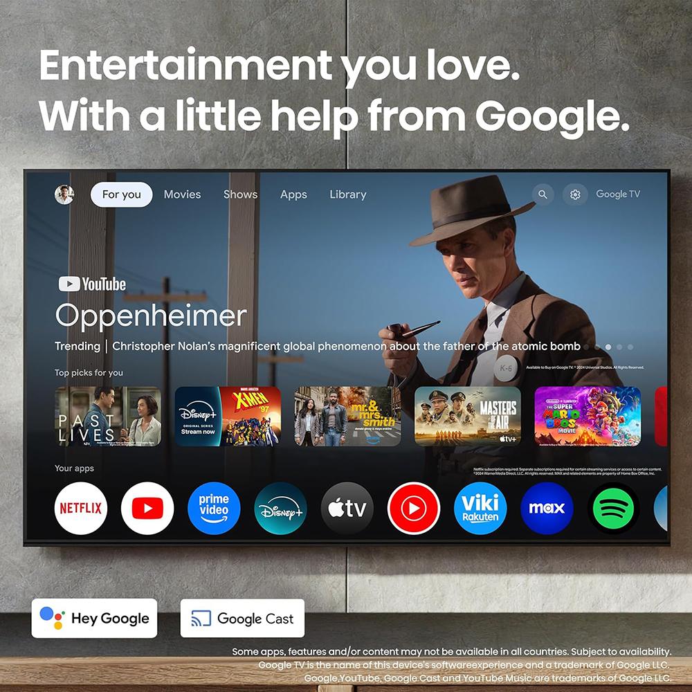 Hisense 65" U7 Series MiniLED ULED 4K Smart Google TV - Refurbished