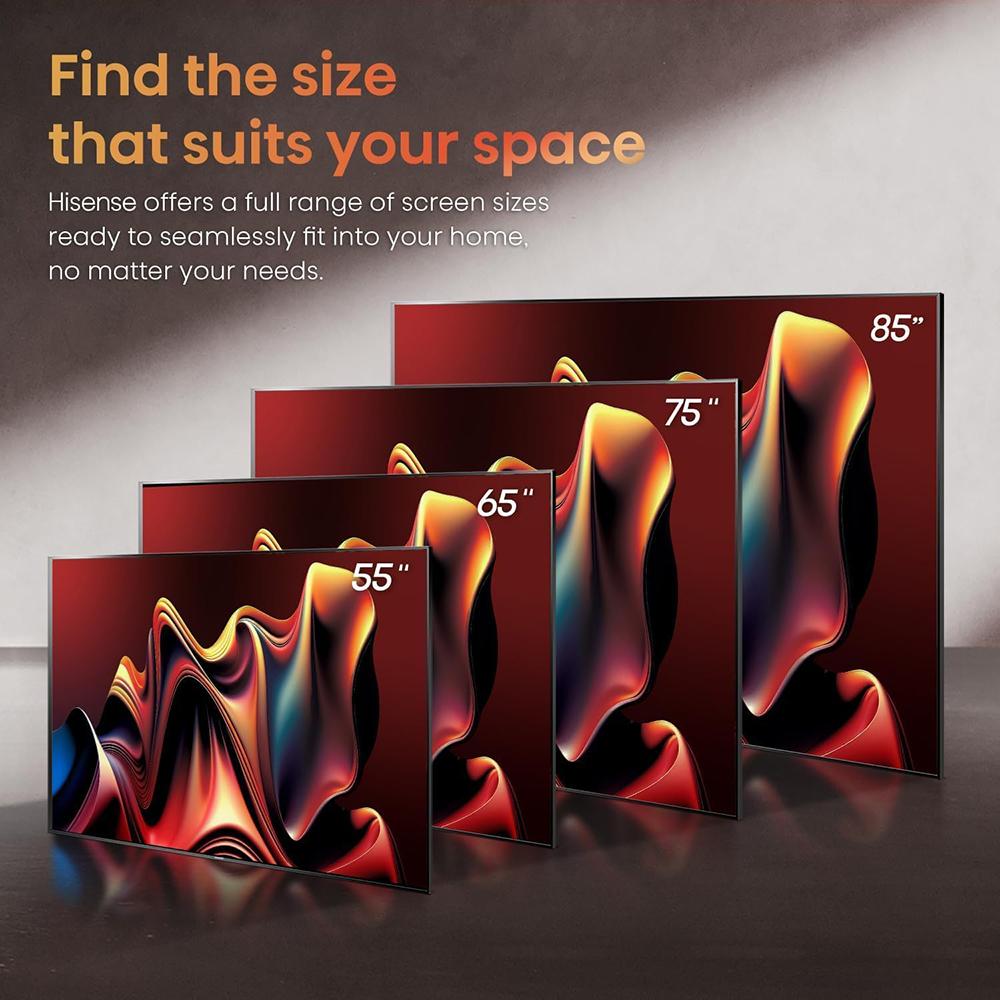 Hisense 75" U7 Series Mini-LED ULED 4K Smart Google TV - Refurbished